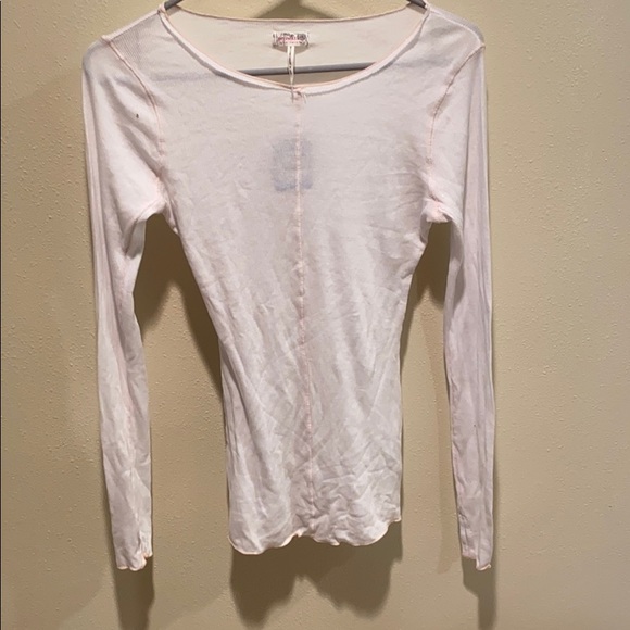 Free People Tops - NWT Free People White Long Sleeve Top